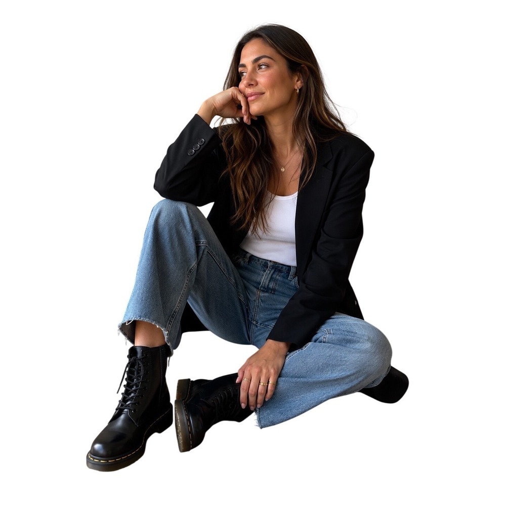 Dr. Martens 1460 W Black Smooth leather. - Picture 1 of 8